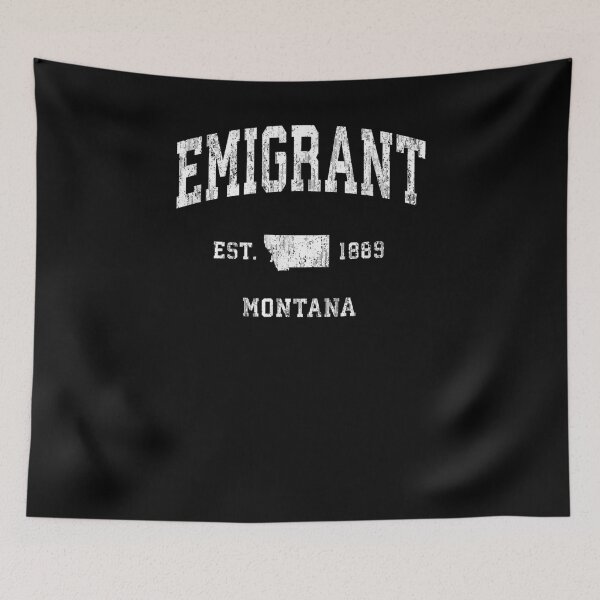 Item preview, Emigrant Montana Mt Vintage Athletic Sports Design  designed and sold by judyufmi.