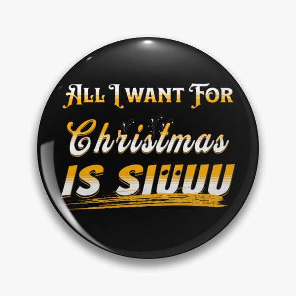 Item preview, All I want For Christmas Is Siuuu designed and sold by astranesia.