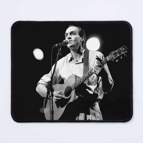 Item preview, James Taylor - BW Photograph designed and sold by ConcertImages.