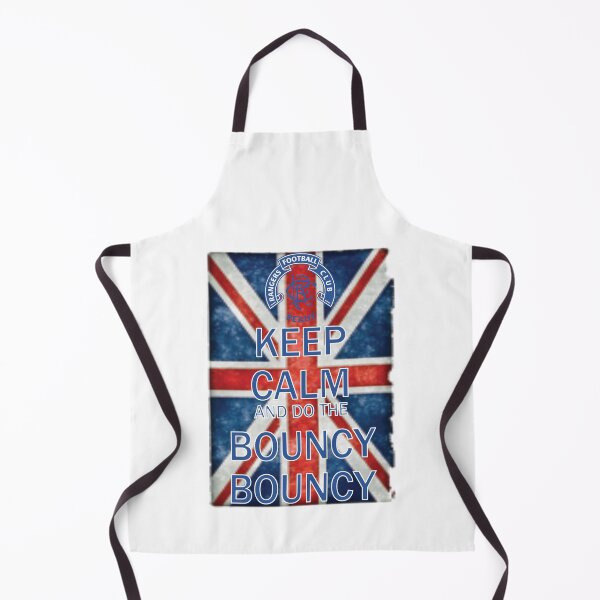 Item preview, Keep Calm and do the Bouncy Bouncy! Rangers Fan Art Work, Union Jack, Football Fan Gift designed and sold by FootyLocker.