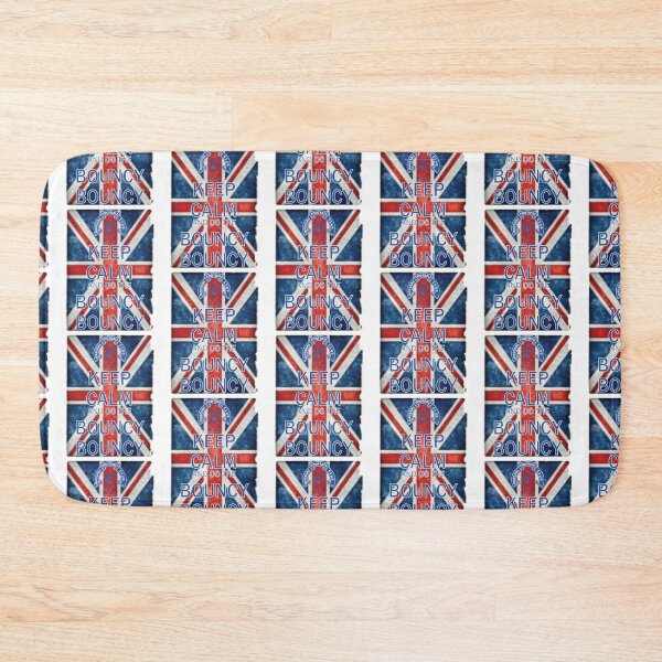Item preview, Keep Calm and do the Bouncy Bouncy! Rangers Fan Art Work, Union Jack, Football Fan Gift  designed and sold by FootyLocker.