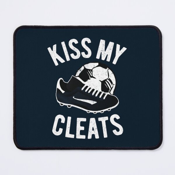 Item preview, Kiss My Cleats - Soccer (WOSO) designed and sold by Numero14.