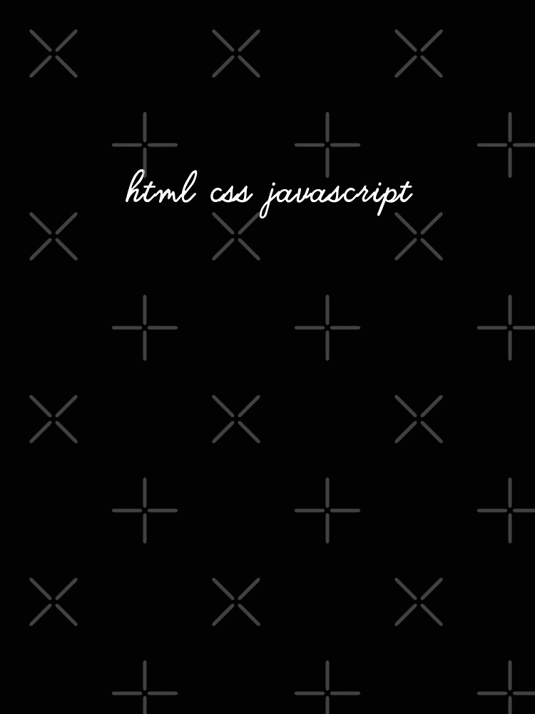 Aperçu 4 sur 4. T-shirt décontracté avec l'œuvre HTMLCSSJavaScript créée et vendue par developer-gifts.