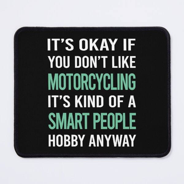 Item preview, Smart People Hobby Motorcycling Motorcycle Motorbike Motorbiker Biker designed and sold by AcostaLethalDo.
