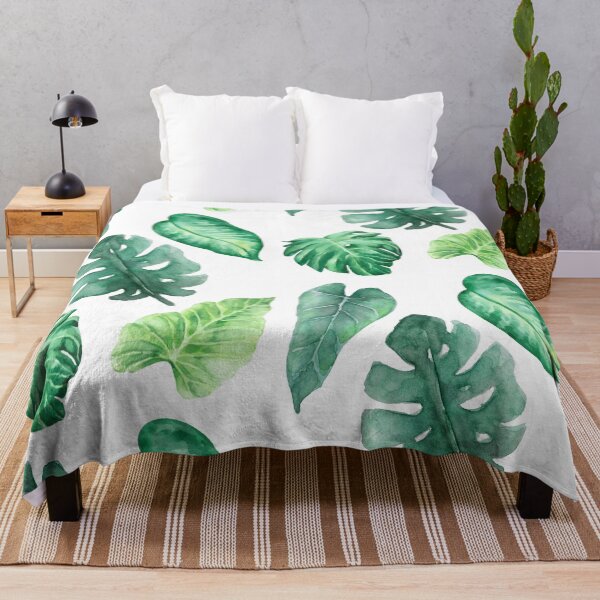 Item preview, Monstera Tropical Leaves designed and sold by TheMerchPeddler.