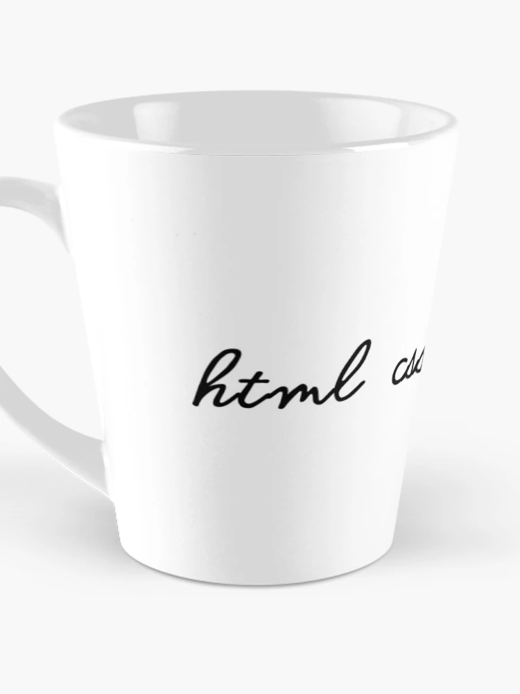 Thumbnail 3 of 4, Coffee Mug, HTML CSS JavaScript (Inverted) designed and sold by developer-gifts.