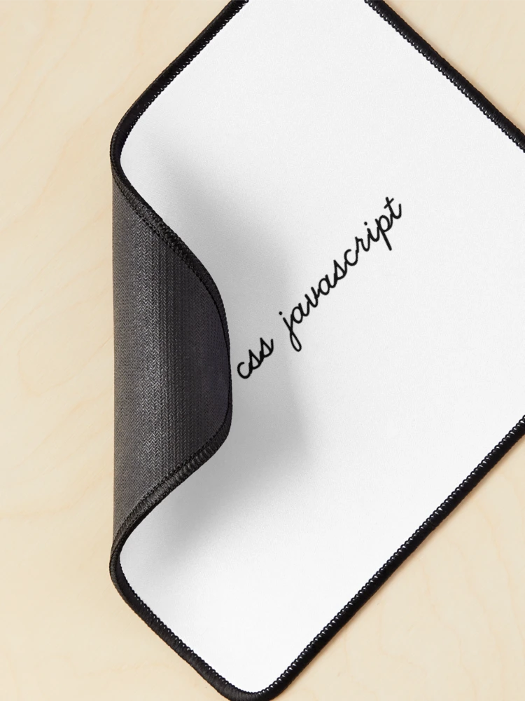 Thumbnail 2 von 5, Mauspad, HTML-CSS-JavaScript (invertiert) designt und verkauft von developer-gifts.