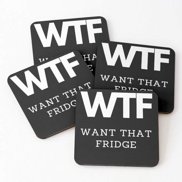 Item preview, WTF - Want That Fridge Cute Realtor Sayings designed and sold by anticagents.