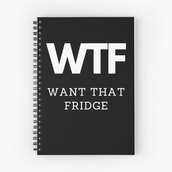 Item preview, WTF - Want That Fridge Cute Realtor Sayings designed and sold by anticagents.