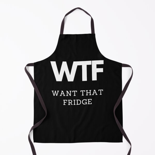 Item preview, WTF - Want That Fridge Cute Realtor Sayings designed and sold by anticagents.