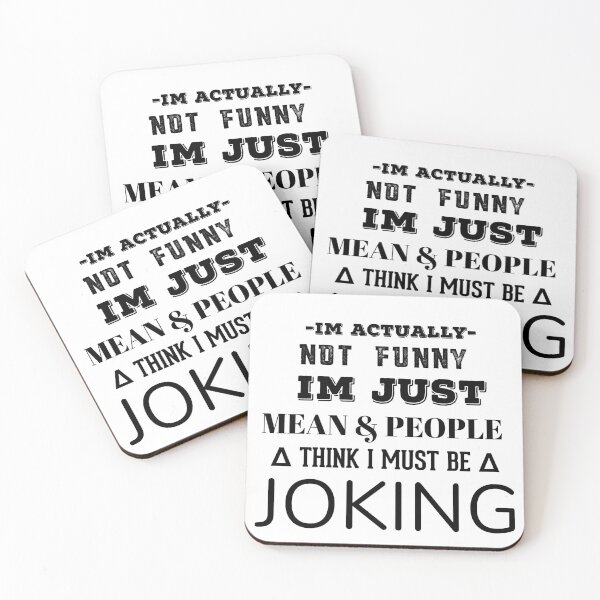 Item preview, I'm actually not funny  designed and sold by OusaidAbdelaziz.