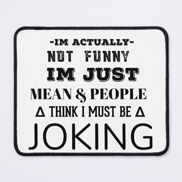 Item preview, I'm actually not funny designed and sold by OusaidAbdelaziz.