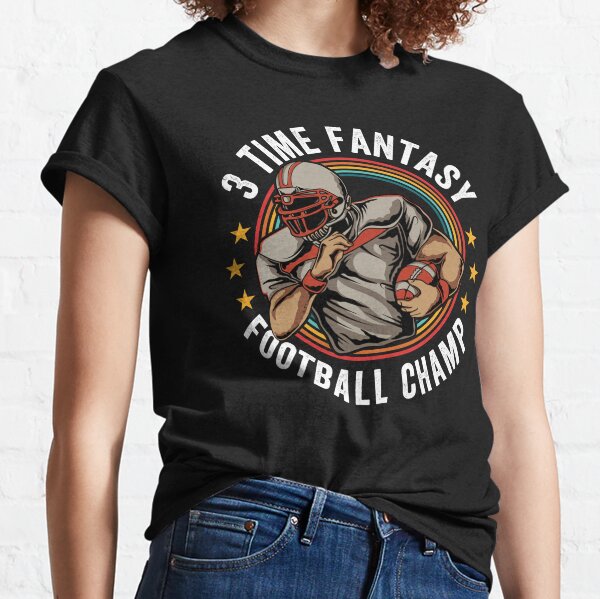 Short Sleeve T-Shirts Fantasy Football Funny NFL Champion Mens Graphic  Tees