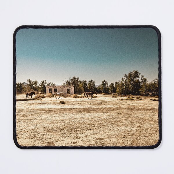Item preview, Wild Horses at Death Valley Junction designed and sold by GestaltImagery.