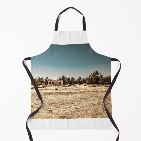 Item preview, Wild Horses at Death Valley Junction designed and sold by GestaltImagery.
