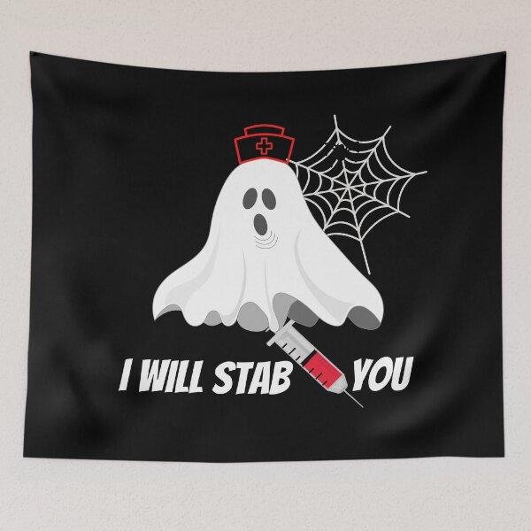 Item preview, Halloween Nurse Nursing Cute Health Worker Halloween Pattern designed and sold by ImaginedCo.