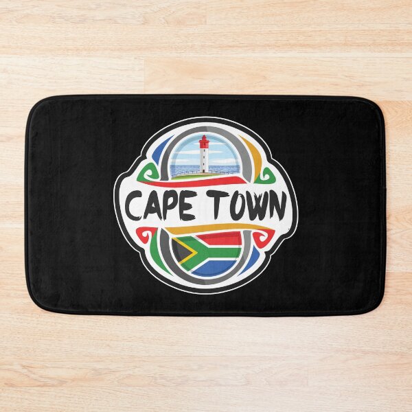 Item preview, Cape Town South Africa Flag Badge Travel Souvenir Stamp designed and sold by TeeHome.