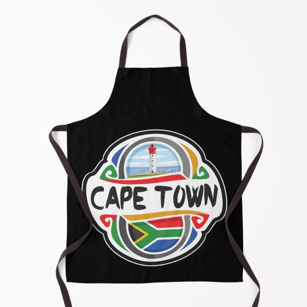Item preview, Cape Town South Africa Flag Badge Travel Souvenir Stamp designed and sold by TeeHome.