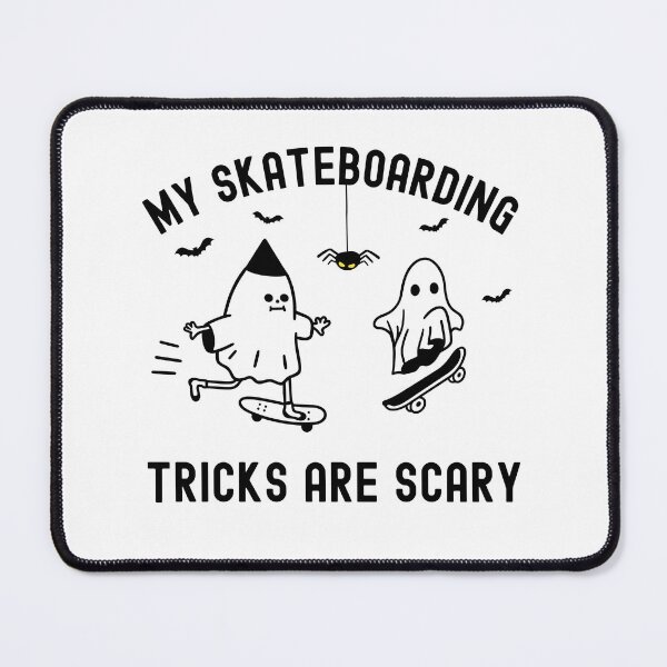 Item preview, My skateboarding tricks are scary! Halloween 2022 Skateboarding ghosts design designed and sold by to-esu.