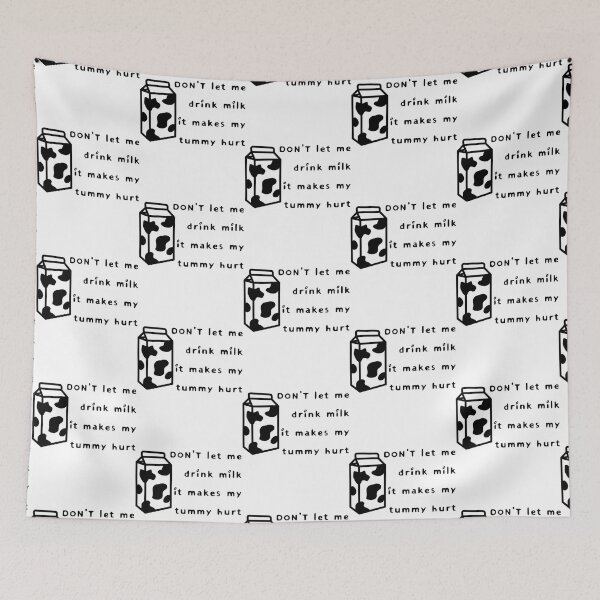 Item preview, don_t let me drink milk it makes my tummy hurt   designed and sold by LakeviewCo.