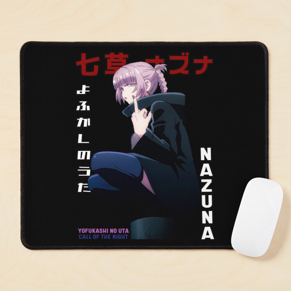 Nazuna Nanakusa - Yofukashi no Uta Mouse Pad for Sale by ice-man7