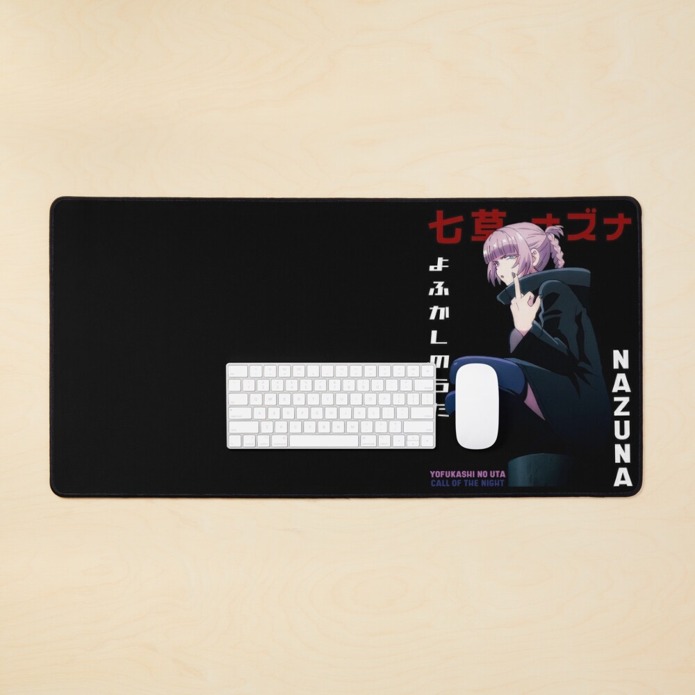 Nazuna Nanakusa - Yofukashi no Uta Mouse Pad for Sale by ice-man7