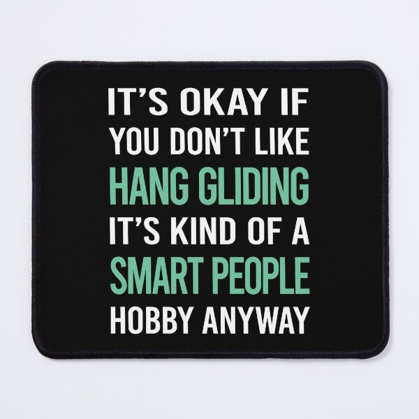 Item preview, Smart People Hobby Hang Gliding Glider designed and sold by AcostaLethalDo.