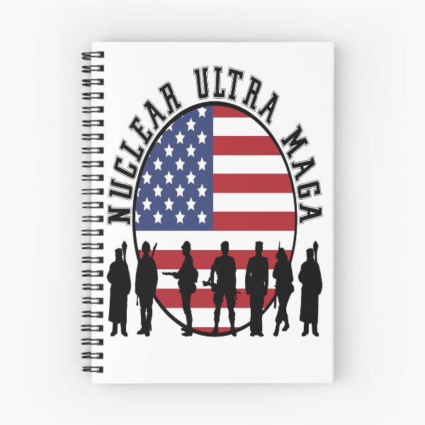 Item preview, Maga nuclear, Maga ultranuclear, Maga nuclear 2024, Bandera de EE. UU., Maga nuclear designed and sold by MAKGITASHOP.