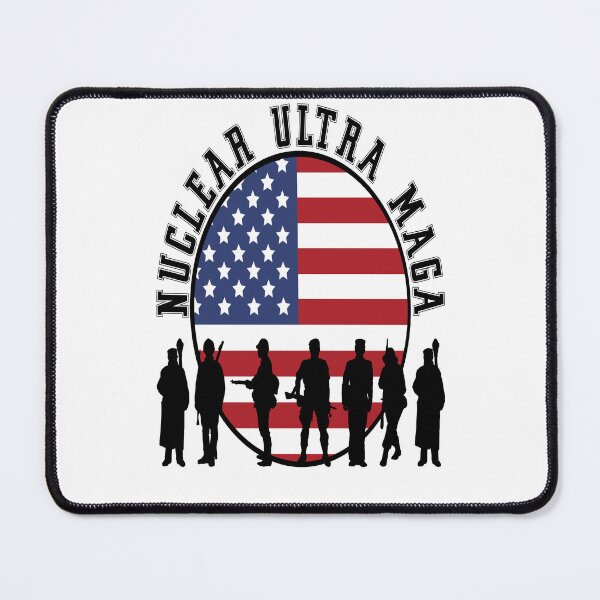 Item preview, Nuclear Maga, Ultra Nuclear Maga, Nuclear Maga 2024, Usa Flag, Nuclear Maga  designed and sold by MAKGITASHOP.