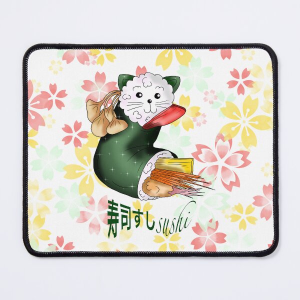Item preview, sushi roll cute cat rice designed and sold by CuisineCat.