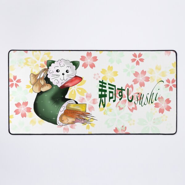 Item preview, sushi roll cute cat rice designed and sold by CuisineCat.
