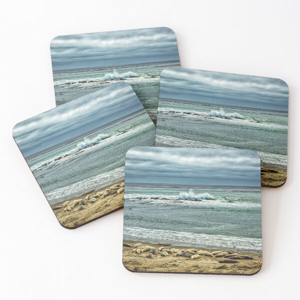 Item preview, Piedras Blancas Elephant Seals Pacific Coast Highway designed and sold by GestaltImagery.