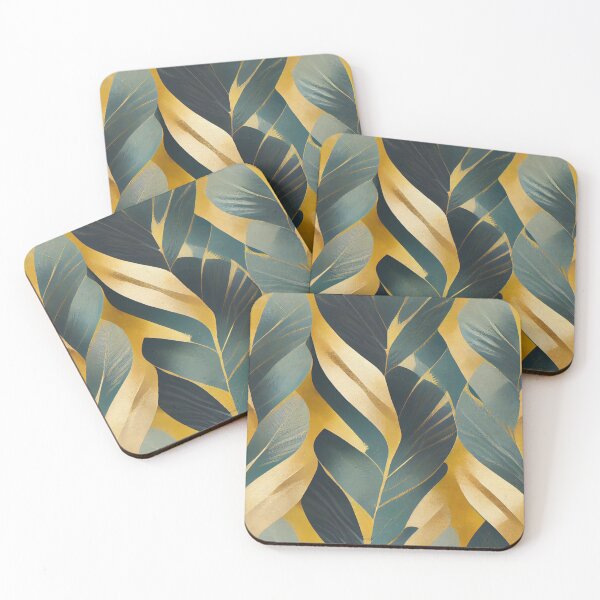 Item preview, Gold Leaf Pattern designed and sold by samjoule.