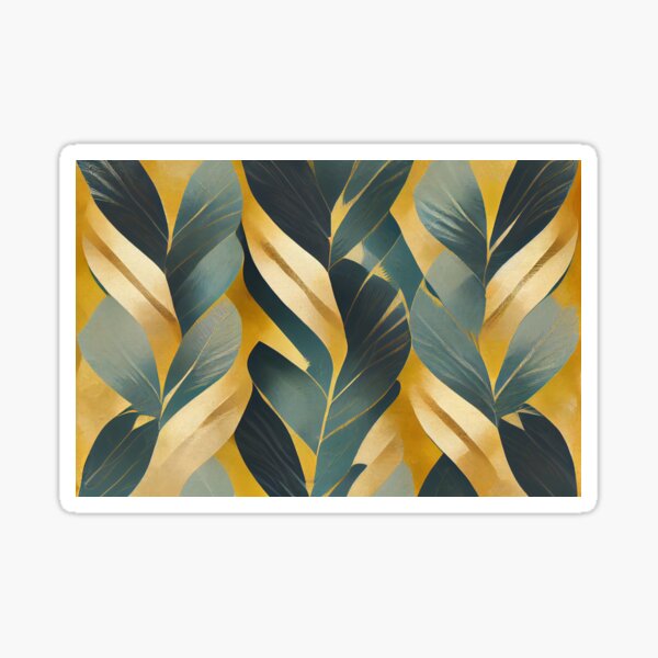 Item preview, Gold Leaf Pattern designed and sold by samjoule.
