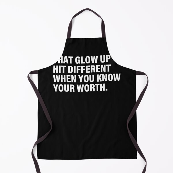 Item preview, That Glow Up Hit Different When You Know Your Worth Quote designed and sold by u8ritaae.