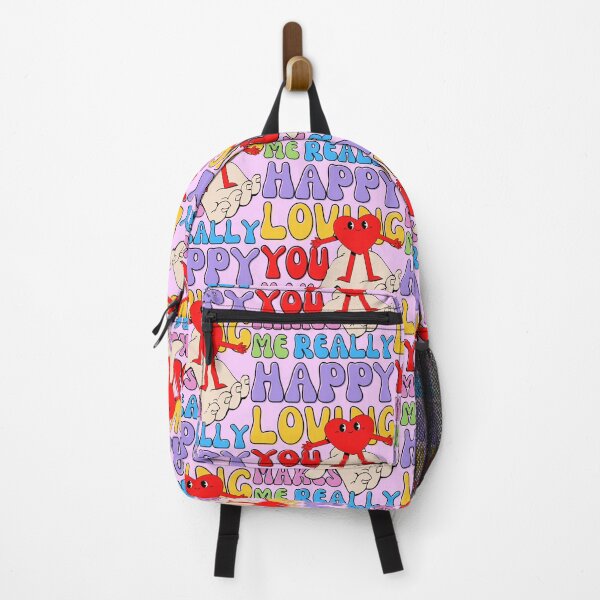 Item preview, Loving you makes me happy! Positive vibes, hearts and love design designed and sold by to-esu.
