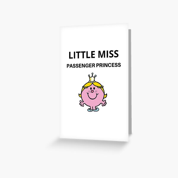 Item preview, Little Miss Passenger Princess designed and sold by Time Wave.