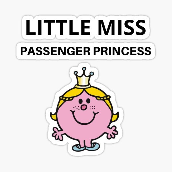 Item preview, Little Miss Passenger Princess designed and sold by Time Wave.