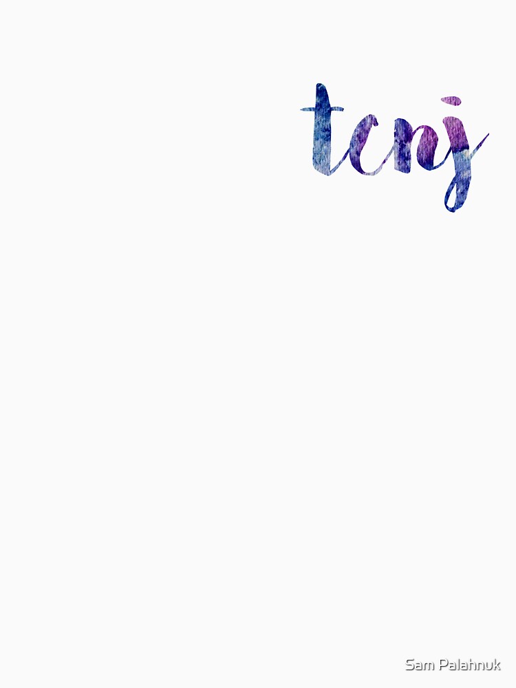 TCNJ sticker: dark blue and purple by sampalahnukart