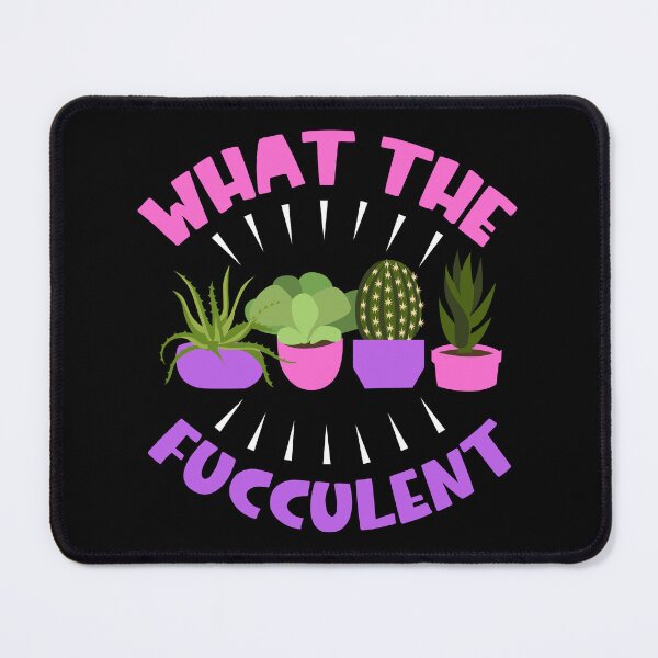 Item preview, What The Fucculent Funny Succulent Pun Plants Lover Gardener designed and sold by haselshirt.