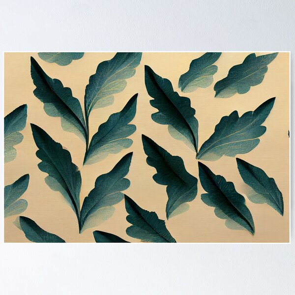 Item preview, Repeating Leaf Pattern  designed and sold by samjoule.