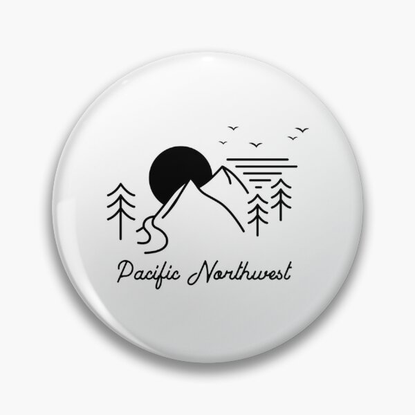 Artikelvorschau, Pacific Northwest Mountain und Pine Trees-Szene entworfen und verkauft von MarthaVeronic.
