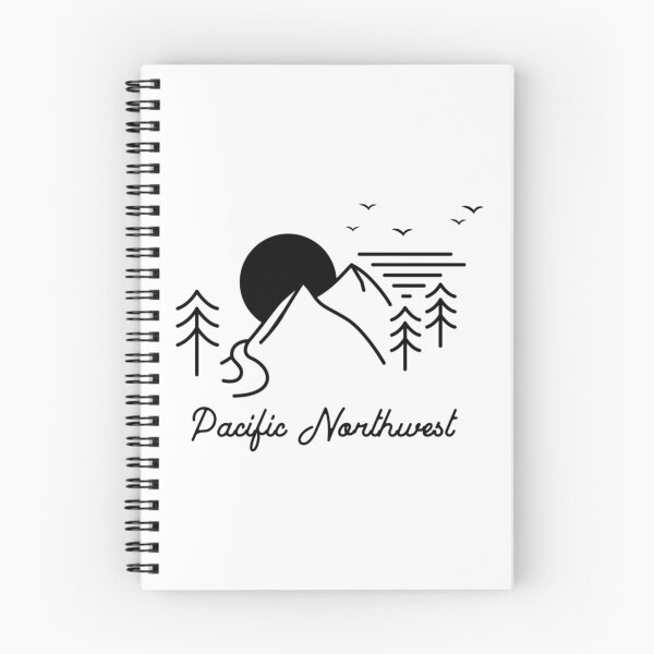 Item preview, Pacific Northwest Mountain and Pine Trees Scene    designed and sold by MarthaVeronic.