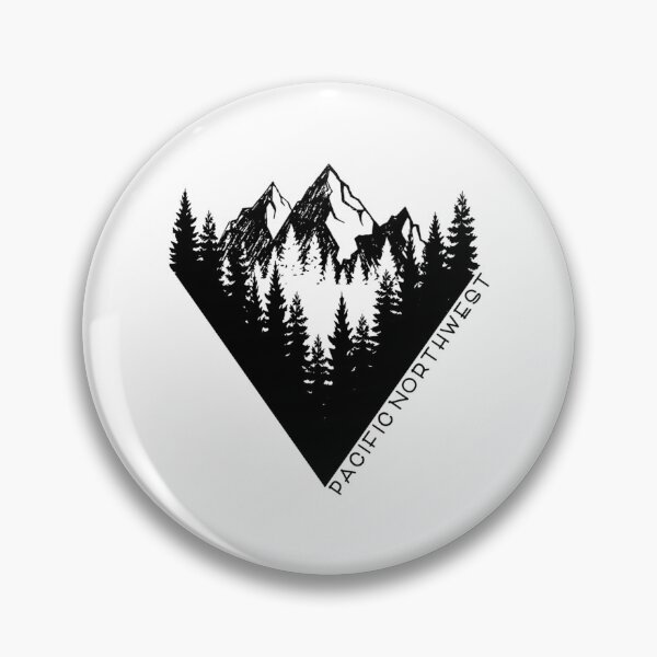 Artikelvorschau, Pacific Northwest Mountain Range und Tannenbäume 3 entworfen und verkauft von MarthaVeronic.