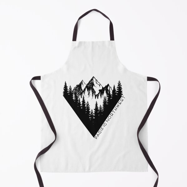 Item preview, Pacific Northwest Mountain Range and Fir Trees 3 designed and sold by MarthaVeronic.