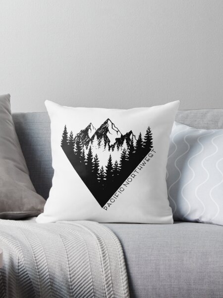 Pacific Northwest Pillows Cushions for Sale Redbubble