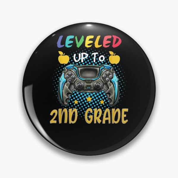 Item preview, Leveled Up To 2nd Grade Game Video Apparel For Kids  designed and sold by u8ritaae.