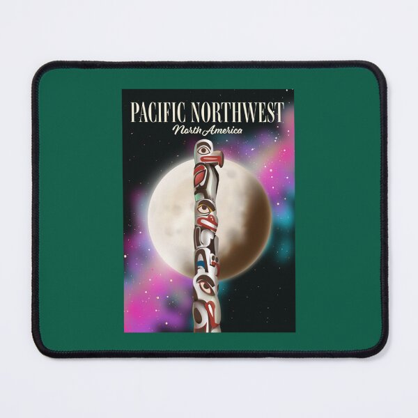 Item preview, Pacific Northwest Totem pole travel    designed and sold by MarthaVeronic.