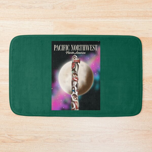 Item preview, Pacific Northwest Totem pole travel    designed and sold by MarthaVeronic.