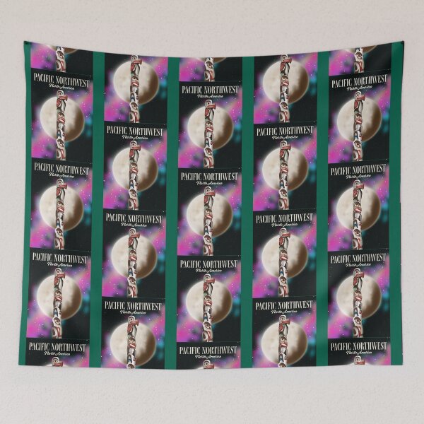 Item preview, Pacific Northwest Totem pole travel    designed and sold by MarthaVeronic.